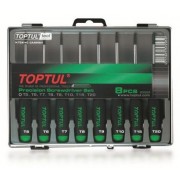 Набор отверток д/точн.работ TORX 8шт T5-T20 TOPTUL (GAAW0801)