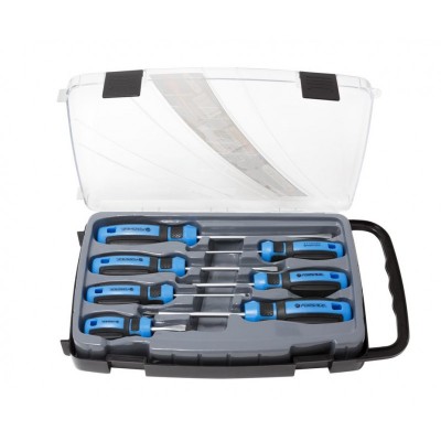 Набор отверток магнитных (SL6х150.5х100.3х75.6х38мм.PH2х100.1х75.0х75мм) 7пр.в футляре (F-20714A) Набор отверток магнитных (SL6х150.5х100.3х75.6х38мм.PH2х100.1х75.0х75мм) 7пр.в футляре (F-20714A)