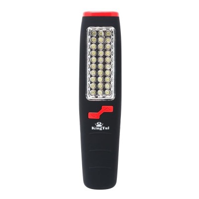 Лампа переносная светодиодная с магнитом + крючок (боковой свет 30LED. торцевой свет 7LED. 3*AA (KT-01150(KINGTUL)) Лампа переносная светодиодная с магнитом + крючок (боковой свет 30LED. торцевой свет 7LED. 3*AA (KT-01150(KINGTUL))