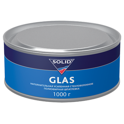 Шпатлёвка со стекловолокном SOLID GLASS 1 кг Шпатлёвка со стекловолокном SOLID GLASS 1 кг