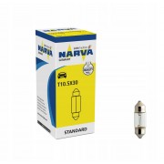 Автолампа NARVA (173143000) (173143. 10шт./кор.) 12V 10W SV8.5