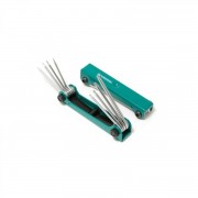 Набор ключей TORX складной 8пр.(T5H-T10H. T15H. T20H c отверстием) (F-5087TF)