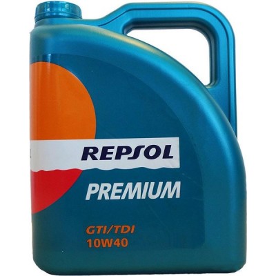 Масло REPSOL PREMIUM GTI TDI 10W40 5л (RP080X55) Масло REPSOL PREMIUM GTI TDI 10W40 5л (RP080X55)