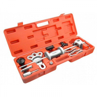 Молоток обратный для съема подшипников в наборе со сменными лапами (17пр.) в кейсе. (F-664) Молоток обратный для съема подшипников в наборе со сменными лапами (17пр.) в кейсе. (F-664)