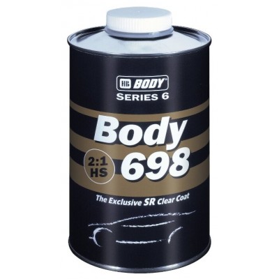 Лак BODY 698 прозрачный 2+1 1л+отв Лак BODY 698 прозрачный 2+1 1л+отв