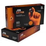 Перчатки оранжевые нескользящие JETA-PRO 1пара размер L(JSN50NATRIXOR09-L)