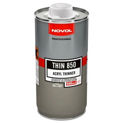 THIN 850 Растворитель для акриловых изделий 0.5л NOVOL THIN 850 Растворитель для акриловых изделий 0.5л NOVOL