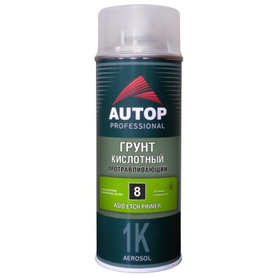 Аэрозоль AUTOP (N08) Грунт кислотный протравливающий Аэрозоль AUTOP (N08) Грунт кислотный протравливающий