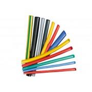 Термоусадочная трубка 3.5 / 1.75 мм. красная (упак. 50 шт. по 1 м) REXANT (20-3504)