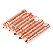 Трубка контактная Ф 1.0 мм M6х25 мм E-Cu (набор 5 шт) SOLARIS (контактный наконечник) (WA-3476)