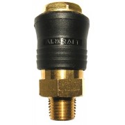 Быстроразъем пневматический с клапаном. наружная резьба 1/2(ONE TOUCH) в пластиковом держателе (RF-SE6-4SM)