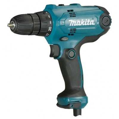 Дрель-шуруповерт MAKITA DF 0300 в кор. (320 Вт. патрон ЗВП. 2 скор.) (DF0300) Дрель-шуруповерт MAKITA DF 0300 в кор. (320 Вт. патрон ЗВП. 2 скор.) (DF0300)