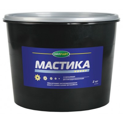 OIL RIGHT Мастика Сланцевая 2кг OIL RIGHT Мастика Сланцевая 2кг