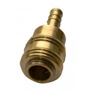 Соединение быстроразъемное (10 шт мама  елочка 9 мм латунь) HUBERTH RP208327