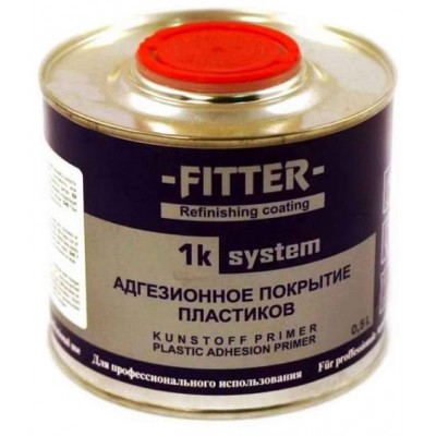 Грунт FITTER для пластика 0.5л (прозрачный) Грунт FITTER для пластика 0.5л (прозрачный)