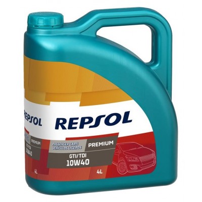 Масло REPSOL PREMIUM GTI TDI 10W40 4л Масло REPSOL PREMIUM GTI TDI 10W40 4л
