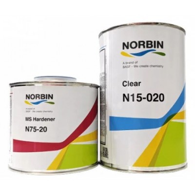 ЛАК NORBIN N15-020 1л+отв N75-021 0.5л ЛАК NORBIN N15-020 1л+отв N75-021 0.5л