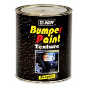 Краска структурная краска Body для бамперов черная 1л