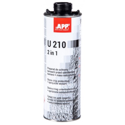 Антигравийное покрытие APP 2в1 U 210 чёрный Антигравийное покрытие APP 2в1 U 210 чёрный