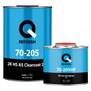 Лак Q REFINISH 70-205-1000 2K HS AS CLEARCOAT (1 Л) с отв 0.5л
