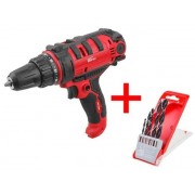 Дрель-шуруповерт WORTEX DR 1025 в кор. + АКЦИЯ набор сверл Wortex в подарок  (DR102500011A1)
