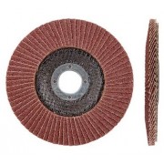 Круг лепестковый 125х22мм А180 плоск. КЛТ1 (Луга) (LUGAABRASIV) (4603347337929)