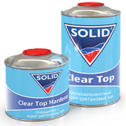 Лак SOLID CLEAR TOP MS 1л+отв