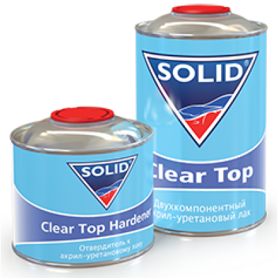 Лак SOLID CLEAR TOP MS 1л+отв Лак SOLID CLEAR TOP MS 1л+отв